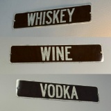 Lot of 3 Tin Signs
