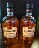 Lot of 3 Kilbeggan Single Grain Irish Whiskey 750ml