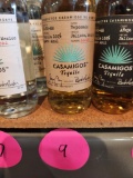 Lot of 9 Casamigos Tequila Reposado Airplane Bottles 50ml