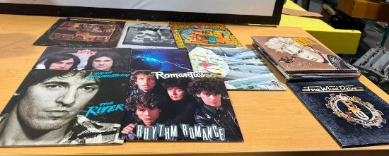 .33 RPM Vinyl Rock and Roll Albums