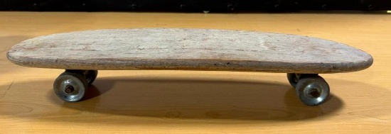 Vintage Wood Skateboard