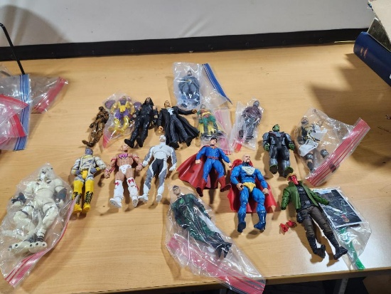 Large Group of Action Figures