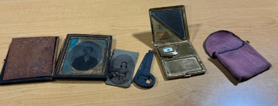 Daguerreotype Photos, Travel Clock