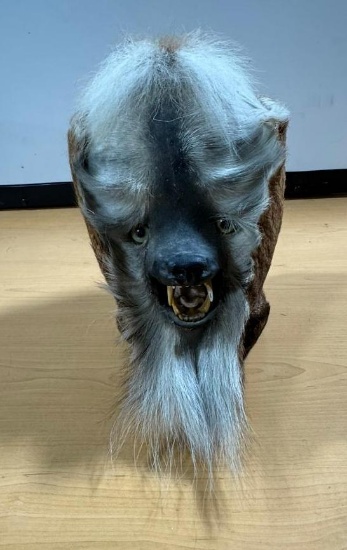 Scary Taxidermy, Deer Rear End w/ Mouth and Eyeballs, Could Be Priceless!