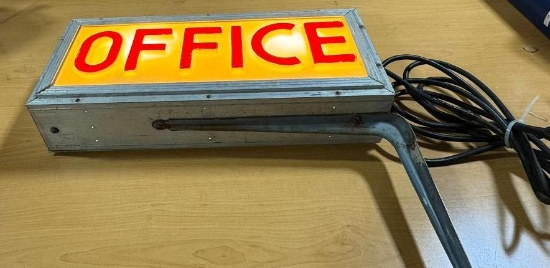 Lighted OFFICE Sign