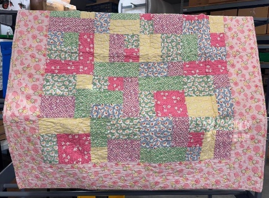 Pair of Quilts, 50in x 45in and 58in x 48in