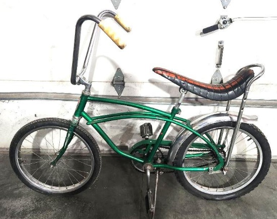 Vintage AMF Shelby Renegade Bicycle w/ Banana Seat and Ape Hanger Handlebars, Original