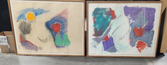 Signed and Framed Artwork by Lisa Deats 1981
