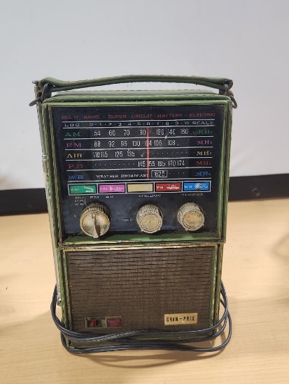 Gran-Prix Weather Portable AM/FM Radio