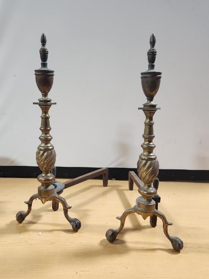 Pair of Vintage Andirons