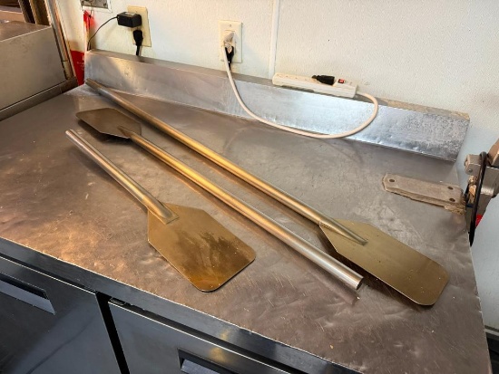 Three Sizes Stainless Steel Mixing Paddles
