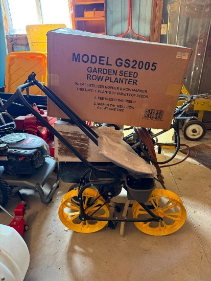 Model GS2005 Garden Seed Row Planter, New/Like New