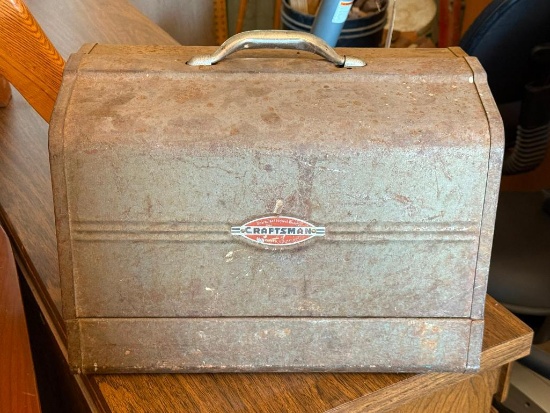 Craftsman Circular Saw, Old, w/ Case, Not Tested, Heavy!