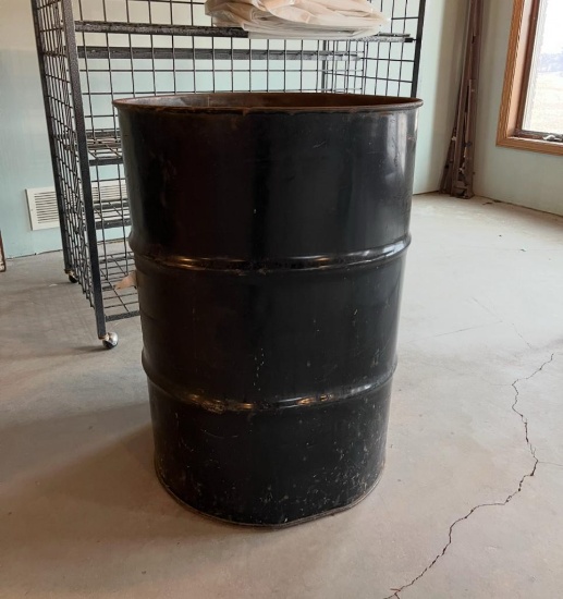 55 Gallon Steel Drum, No Lid