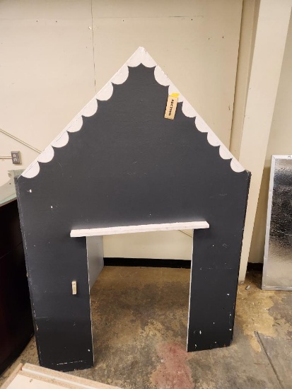 3-Sided Childs Playhouse Faade