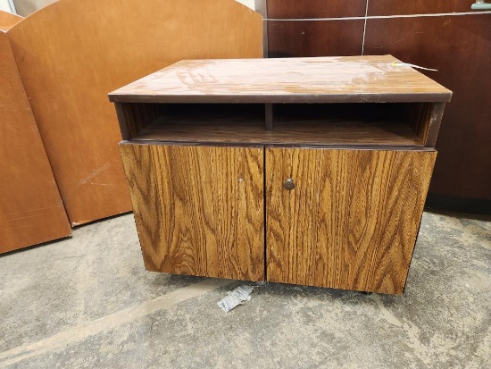 Mobile Entertainment Cabinet