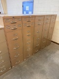 Lot of 5, All-Steel 6-Drawer Unique File Cabinets, Very Nice, Sold by the Cabinet x's the Qty