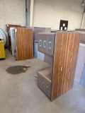 Four Metal Desks w/ Laminate Top, Good Condition, All for One Bid.