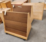 Two Sided Mobile Periodical Cabinet