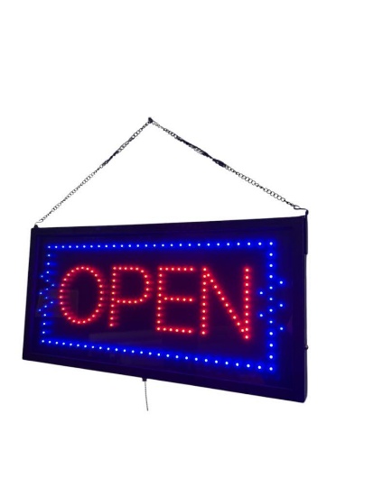 OPEN Sign, Multifunction, 24in x 12in