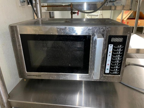 MenuMaster Model MMS10TS Commercial Microwave
