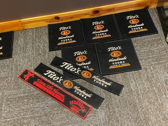 Rubber Bar Mats and Rail Mats