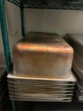 Steam Pans; Full Size, 6in, Lot of 7