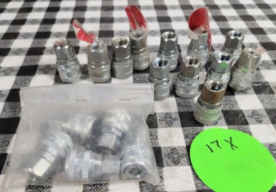 Lot of 17 Air Fittings