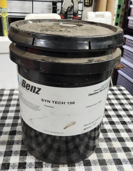 5 Gallon BENZ SYN TECH 150 Synthetic PAO Polyalphaolefin, Bearing & Gear Oil, MSRP: $236.73