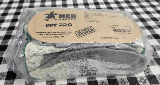 MCR Safety Cut Pro Industrial Work Gloves, Pack of 12 Pair of Gloves, Style 9672XL, Size XL