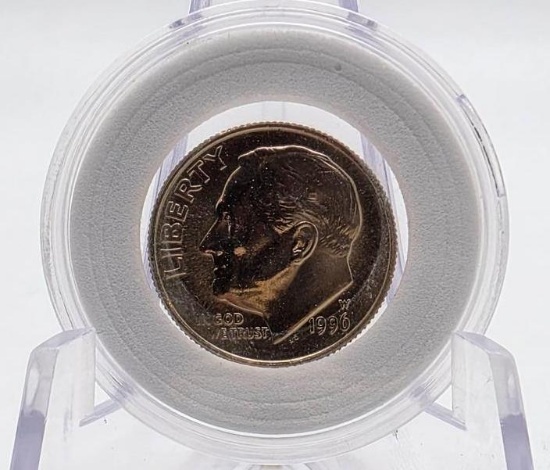 1996w Dime Mint