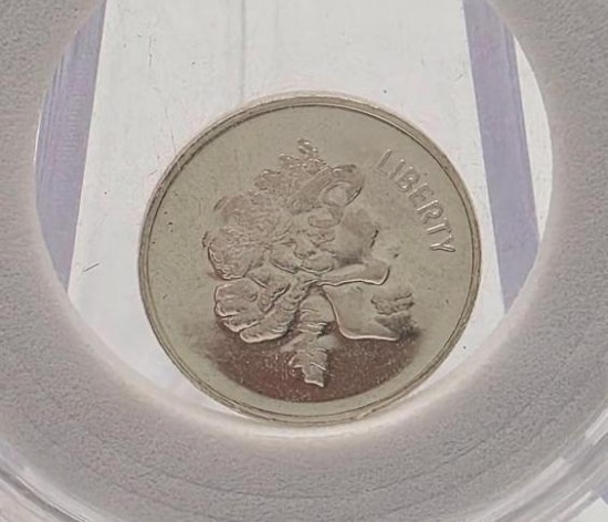 1 gram Skull Queen Silver Bullion