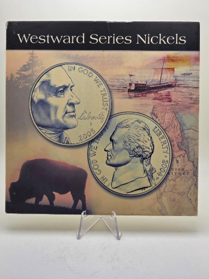 2004-2005 Westward Series Nickels Gold Quarters