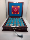25 Years Indian Head Pennies in Box w/ Key