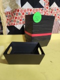 Lot of 24, Heavy-Stock Cardboard Gift Basket Totes