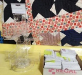 Rotating Acrylic Card Holder w/ Spirit World Drink Recipe Cards
