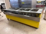 Colorpoint Model K5E6-CPA Hot Food Buffet Steam Table, 208v, 1ph, Mobile Base, VG Cond.
