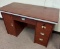 Desk with 4 Drawers & Cabinet