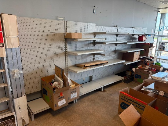 Gondola Style Shelving, Buyer to Remove