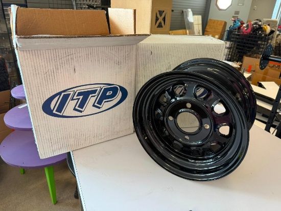 ITP 12x7 4/110 Dwin Blk D12R511