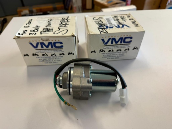 New 3 bolt top mount starter for Horizontal Engines - 2 of them