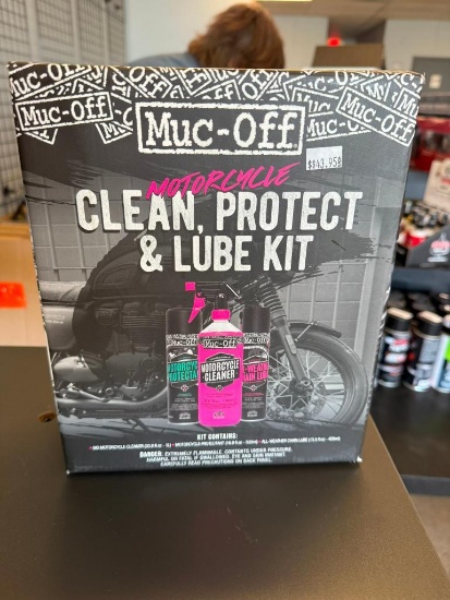 Muck Off Motorcycle Clean, Protect & Lube Kit