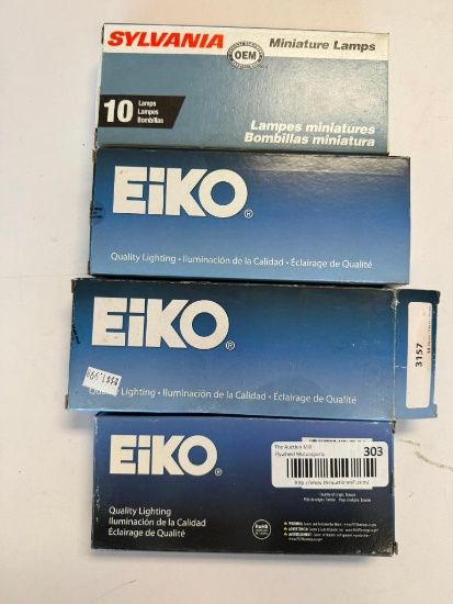 New 4 boxes of Automotive Lamps