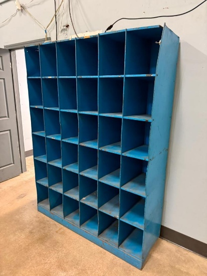 Used Blue Shelves