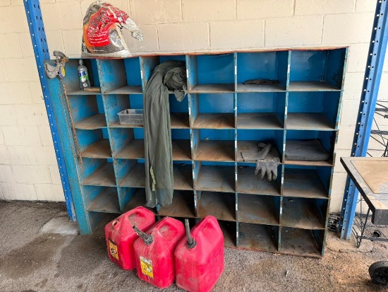 Used Blue Shelves