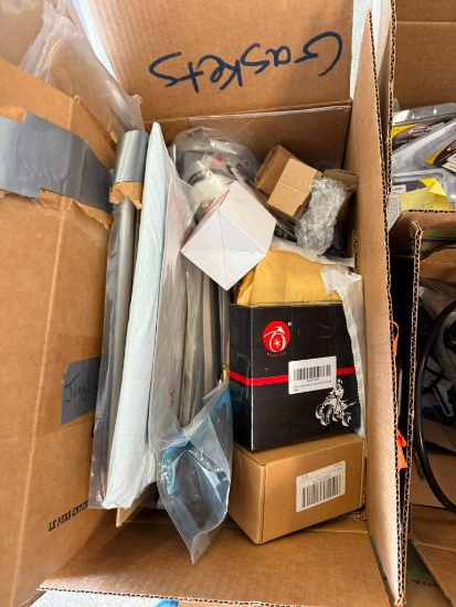 Mixed Box of New & Used Gaskets Parts for Motorcycles/ATV/UTV's etc