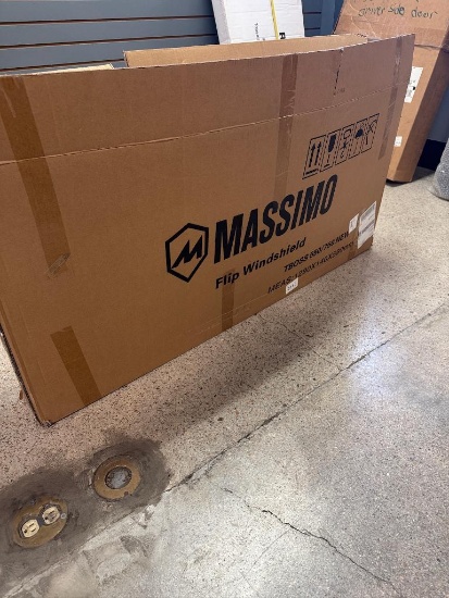 New Massimo Flip Windshield for TBOSS 550/750