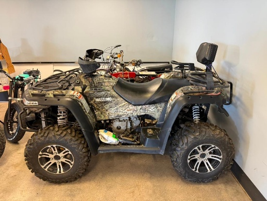 Used CAMO Massimo MSA 550L ATV 2022 - Has NO Title- Will need Battery, Very Slow Crack and Does not