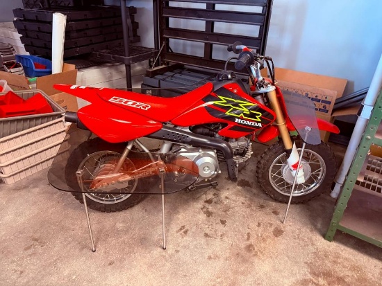 New Old Stock, Year 2000, Honda XR50R Motocross Motorbike, Never Been Started - w/ Title, Keys