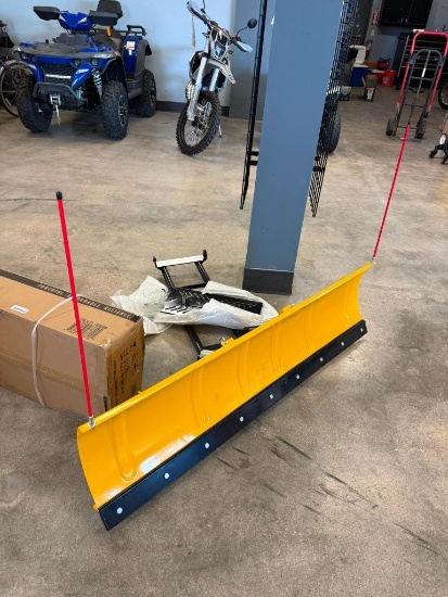 New Built 60" Massimo Snow Plow - Comes with Mounts Push Tube, Plate and Hardware- for any ATV/UTV